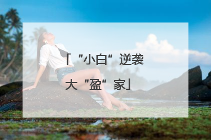 “小白”逆袭大“盈”家