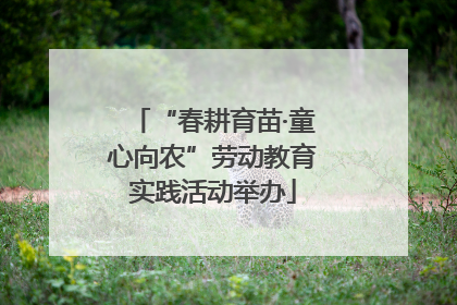 “春耕育苗·童心向农”劳动教育实践活动举办