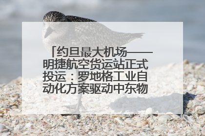 约旦最大机场——明捷航空货运站正式投运：罗地格工业自动化方案驱动中东物流未来新航向