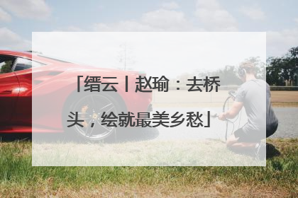 缙云丨赵瑜：去桥头，绘就最美乡愁
