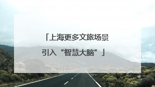 上海更多文旅场景引入“智慧大脑”