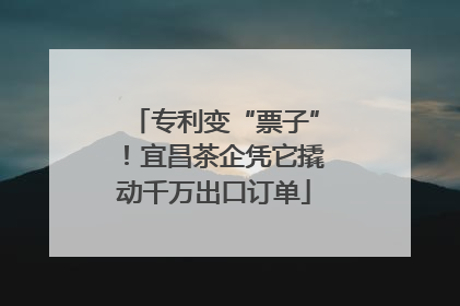 专利变“票子”！宜昌茶企凭它撬动千万出口订单