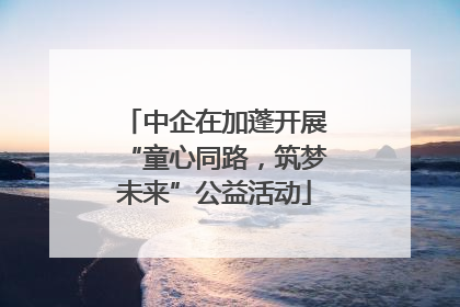 中企在加蓬开展“童心同路，筑梦未来”公益活动