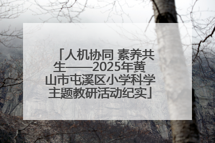 人机协同 素养共生——2025年黄山市屯溪区小学科学主题教研活动纪实
