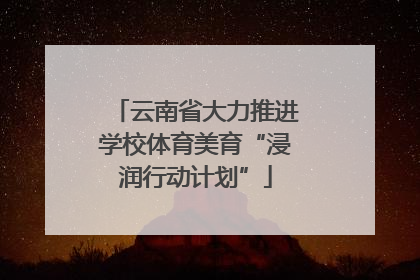 云南省大力推进学校体育美育“浸润行动计划”