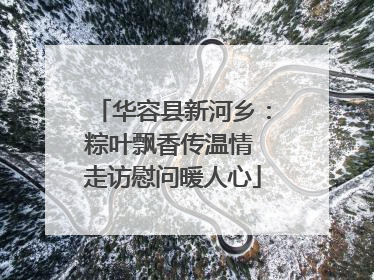 华容县新河乡：粽叶飘香传温情 走访慰问暖人心