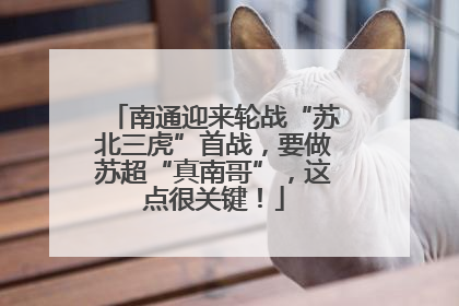 南通迎来轮战“苏北三虎”首战，要做苏超“真南哥”，这点很关键！