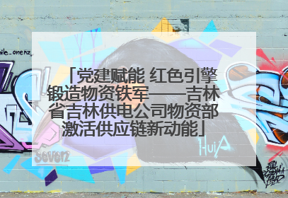 党建赋能 红色引擎锻造物资铁军——吉林省吉林供电公司物资部激活供应链新动能