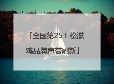 全国第25！松滋鸡品牌声誉刷新