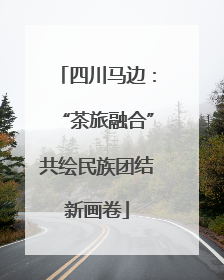 四川马边：“茶旅融合”共绘民族团结新画卷