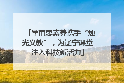 学而思素养携手“烛光义教”，为辽宁课堂注入科技新活力