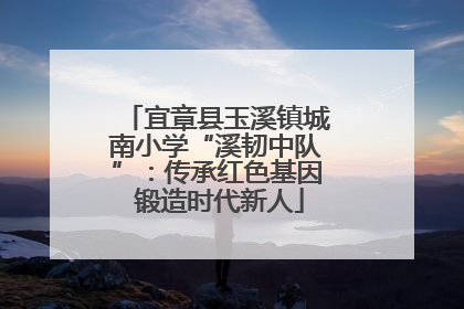 宜章县玉溪镇城南小学“溪韧中队”：传承红色基因 锻造时代新人