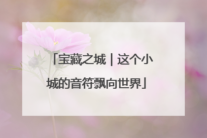 宝藏之城｜这个小城的音符飘向世界