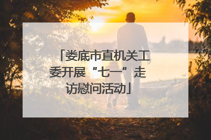 娄底市直机关工委开展“七一”走访慰问活动
