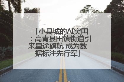 小县城的AI突围：高青县田镇街道引来星途旗航 成为数据标注先行军