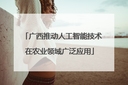 广西推动人工智能技术在农业领域广泛应用