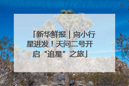 新华鲜报｜向小行星进发！天问二号开启“追星”之旅
