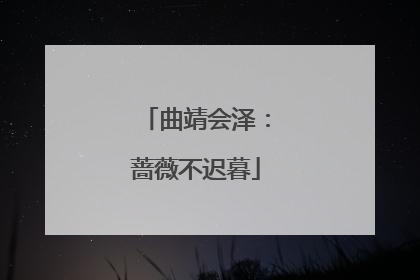 曲靖会泽：蔷薇不迟暮