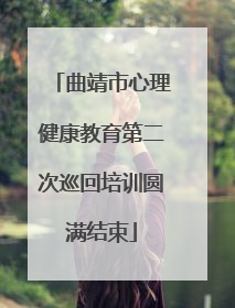 曲靖市心理健康教育第二次巡回培训圆满结束