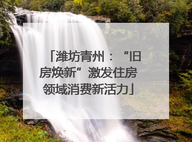 潍坊青州：“旧房焕新”激发住房领域消费新活力