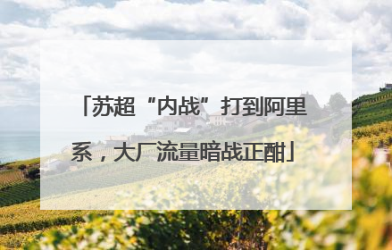 苏超“内战”打到阿里系，大厂流量暗战正酣