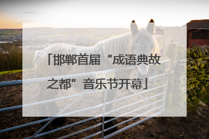 邯郸首届“成语典故之都”音乐节开幕