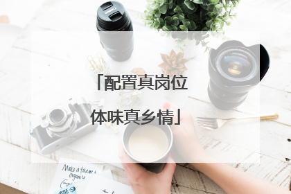 配置真岗位 体味真乡情
