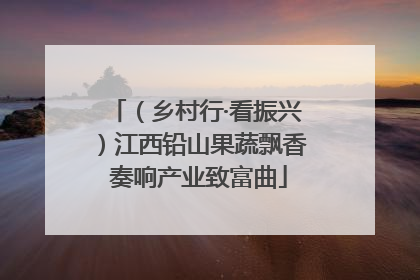 （乡村行·看振兴）江西铅山果蔬飘香 奏响产业致富曲