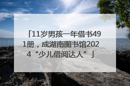 11岁男孩一年借书491册，成湖南图书馆2024“少儿借阅达人”