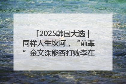 2025韩国大选｜同样人生坎坷，“前辈”金文洙能否打败李在明“逆风翻盘”？